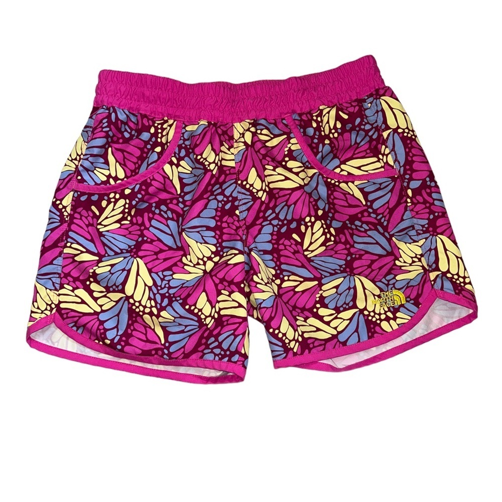 Girl’s The North Face Tropical Print Shorts | Size XL